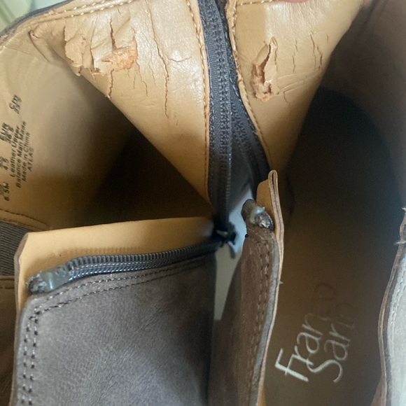 Franco Sarto Atlas Leather Ankle Booties - Picture 15 of 16